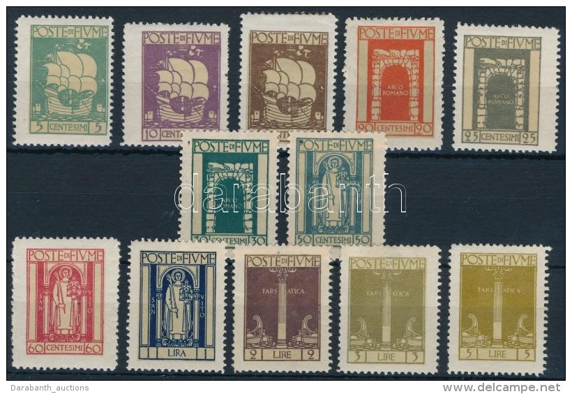 * 1923 12 Klf Forgalmi Bélyeg Mi 154-165 - Andere & Zonder Classificatie