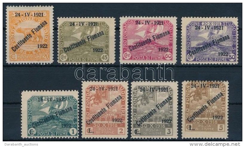 * 1922 Mi 146-153 - Other & Unclassified