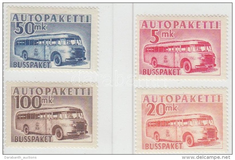 ** * 1952 Autó Csomag Sor Mi 6-7 Falcos + 8-9 Postatiszta (Ritka) - Andere & Zonder Classificatie