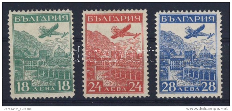 * 1932 Nemzetközi Légiposta-kiállítás Sor Mi 249-251 - Other & Unclassified