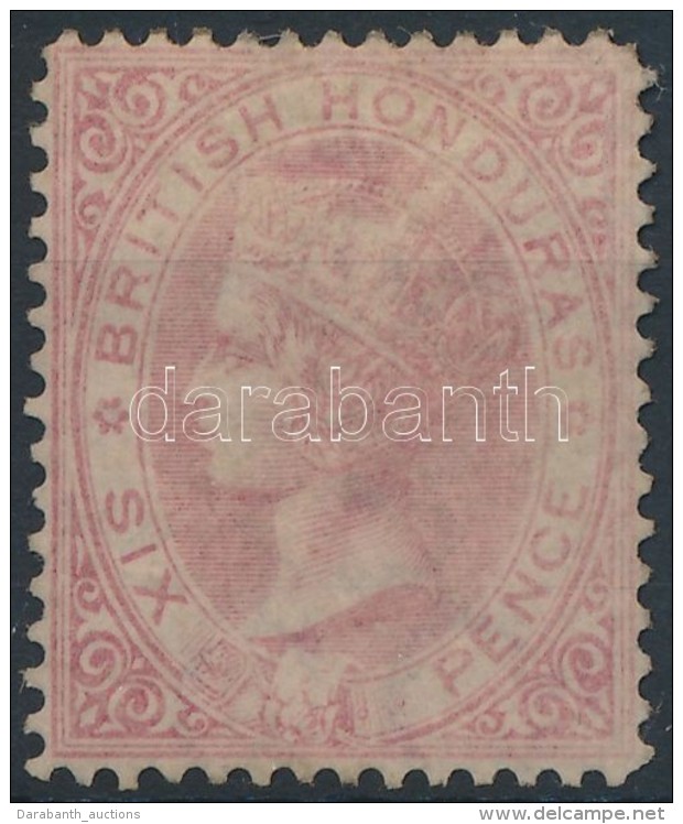 (*) Brit Honduras 1872 Forgalmi Bélyeg Mi 7 C - Andere & Zonder Classificatie