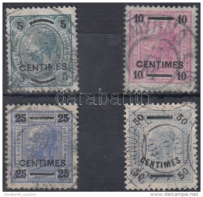 O 1904 Forgalmi Mi 1-4 - Other & Unclassified