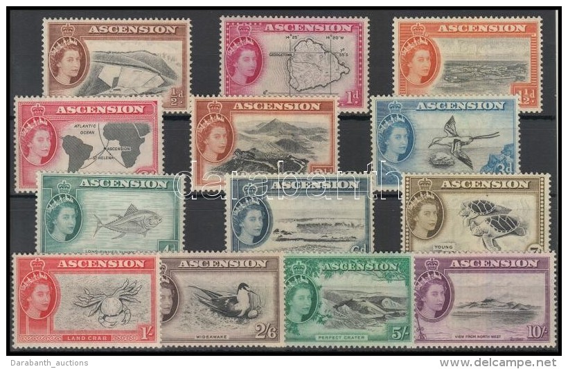 * 1956 Forgalmi Sor / Definitive Set Mi 62-74 - Andere & Zonder Classificatie