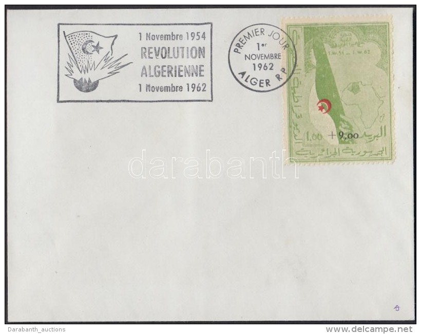 1962 Algériai Forradalom Mi 393 FDC - Andere & Zonder Classificatie