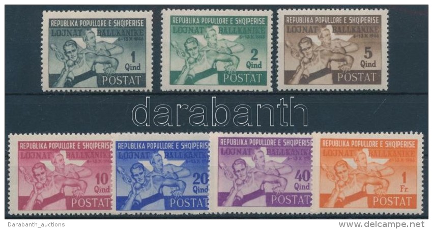 ** 1946 Balkán Játékok Sor Mi 408-414 - Otros & Sin Clasificación