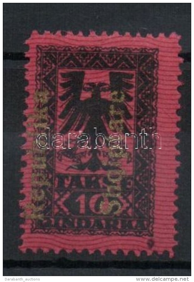 * 1925 Portó Mi 23 Arany Felülnyomás / Postage Due With Gold Overprint - Other & Unclassified