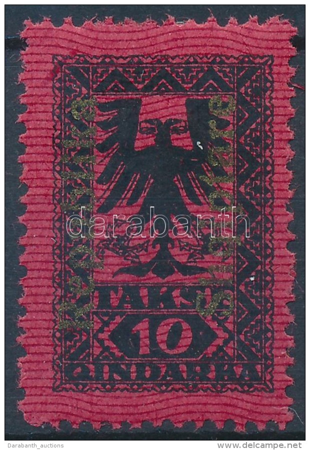 * 1925 Portó Arany Felülnyomás / Postage Due Mi 23 With Gold Overprint - Other & Unclassified