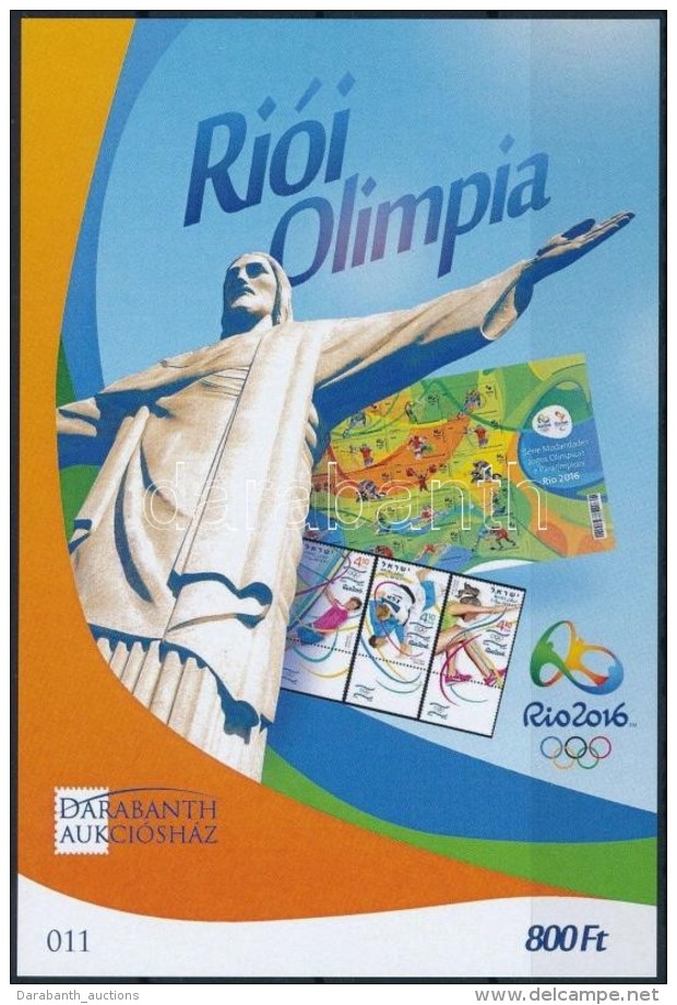 ** 2016 Riói Olimpia Emlékív - Andere & Zonder Classificatie