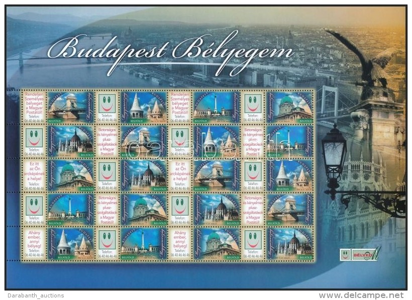 ** 2007 Budapest Bélyegem Promóciós Teljes ív (7.000) - Autres & Non Classés