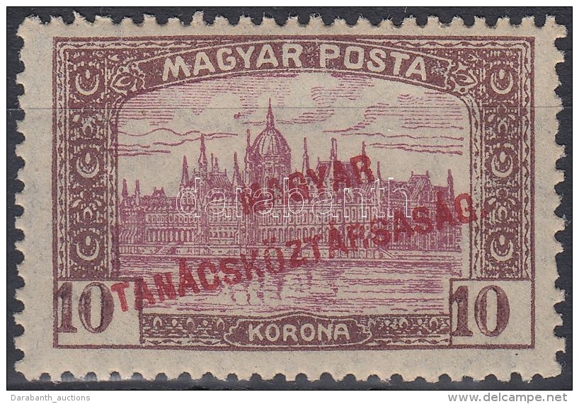 ** 1919 Magyar Tanácsköztársaság 10K, Keretre Tolódott... - Otros & Sin Clasificación