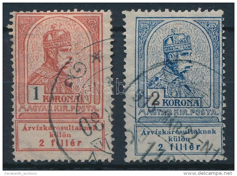 O 1913 Árvíz 1K, 2K (8.400) - Other & Unclassified