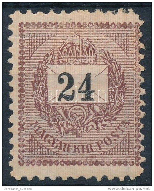 * 1889 24kr Elektro 11 1/2 Fogazás (6.000) - Andere & Zonder Classificatie