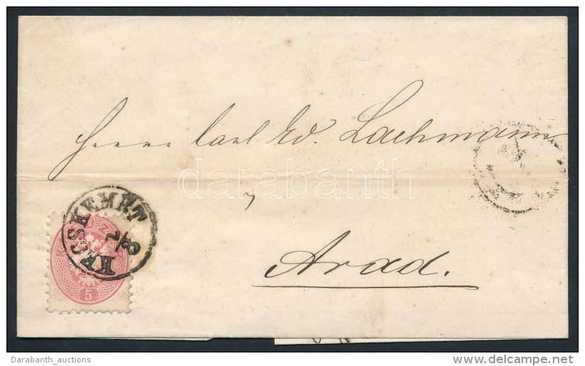 1866 5kr Levélen ,,KECSKEMÉT' - Other & Unclassified