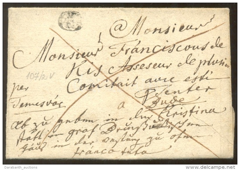 1835 Franco (tartalommal) 'DEVA' - Buda - Sonstige & Ohne Zuordnung