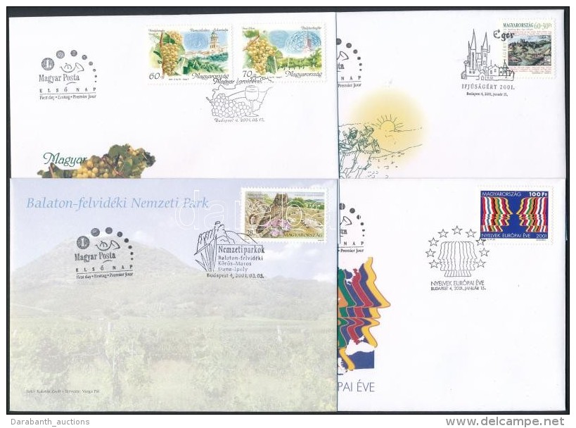 2001-2008 54 Db FDC 7 Blokkal, Sorokkal, Másodpéldányokkal (32.000) - Other & Unclassified