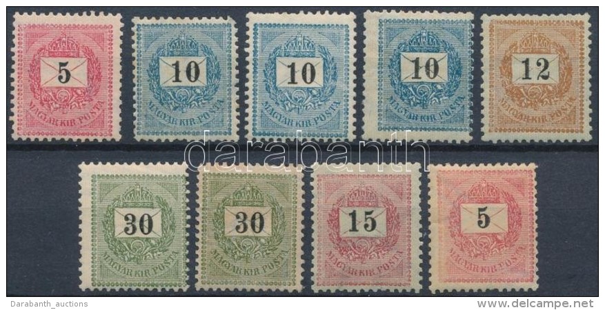 * 1898-1899 9 Db Bélyeg (~50.000) - Other & Unclassified