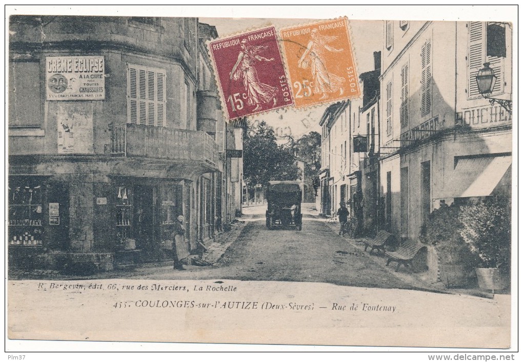 COULONGES SUR L´AUTIZE - Rue De Fontenay - Coulonges-sur-l'Autize