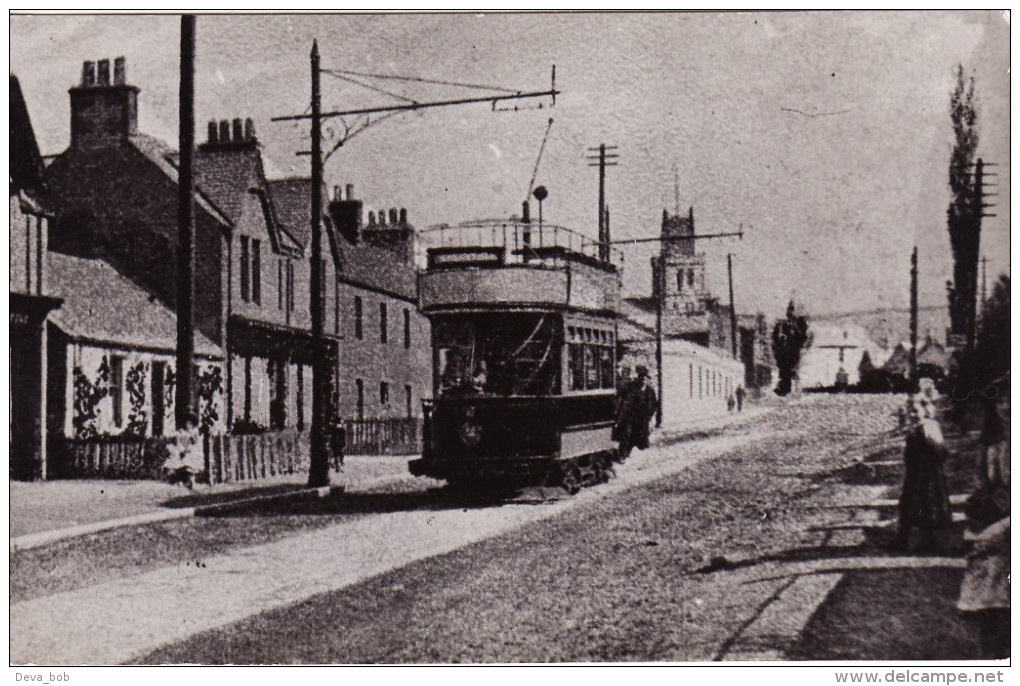 Tram Photo Perth Corporation Tramways Hurst Nelson Tramcar Car 5 - Trains