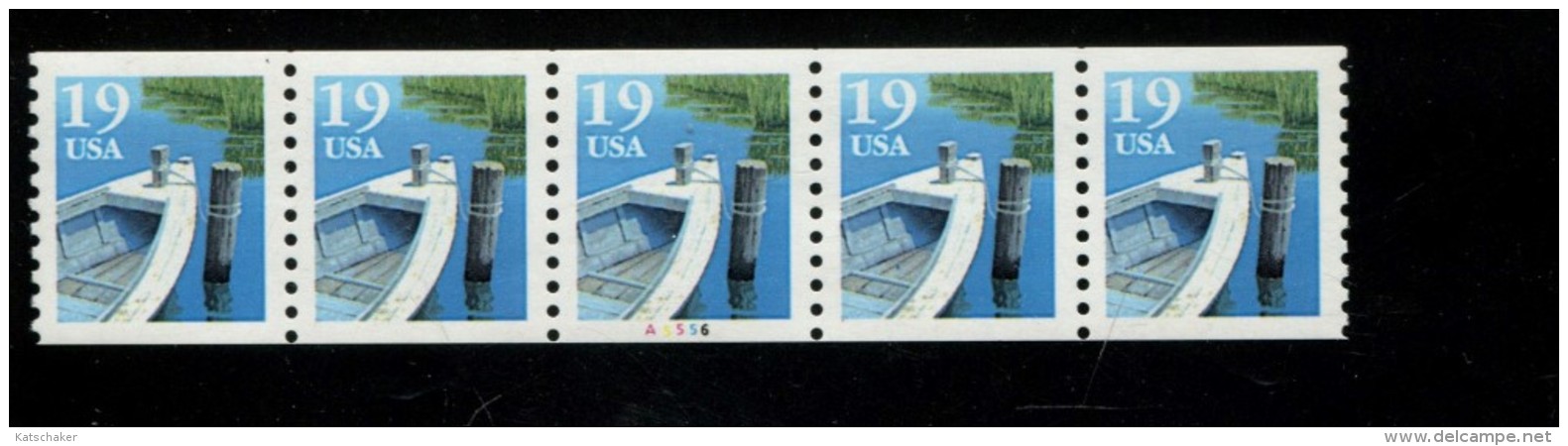 397856551 USA 1993 POSTFRIS MINTNEVER HINGED POSTFRISCH NEUF SCOTT 2529A  2529 A PNC5 A5556 - Roulettes (Numéros De Planches)