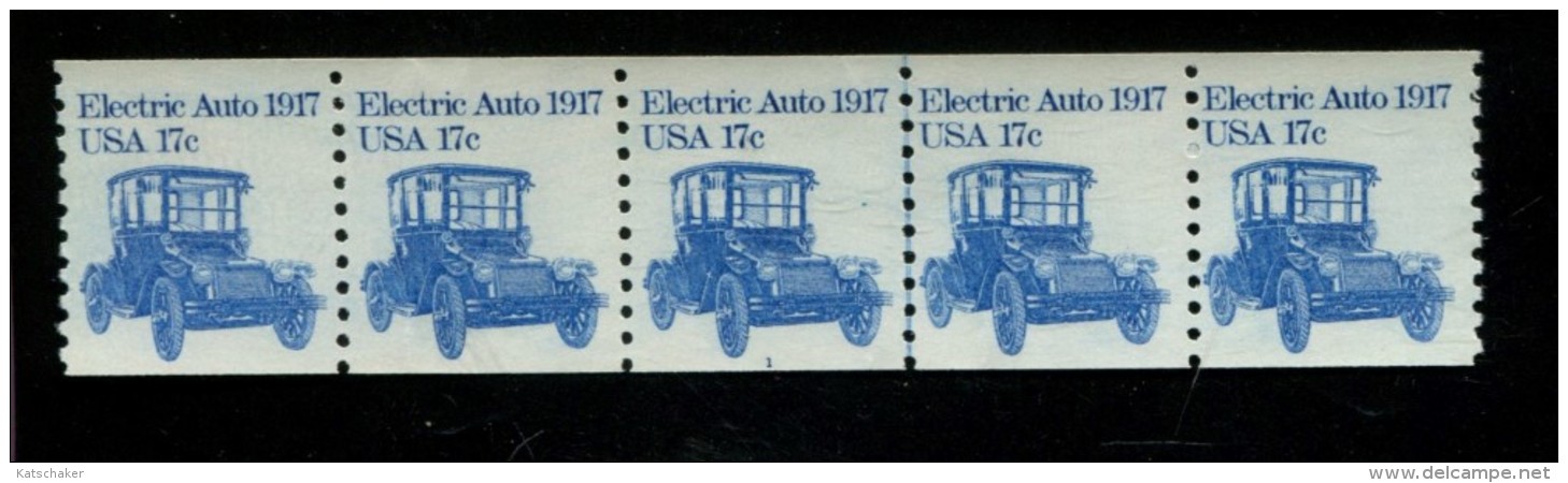 USA 1981 POSTFRIS MINTNEVER HINGED POSTFRISCH NEUF SCOTT 1906 PCN5 NR 1 - Coils (Plate Numbers)