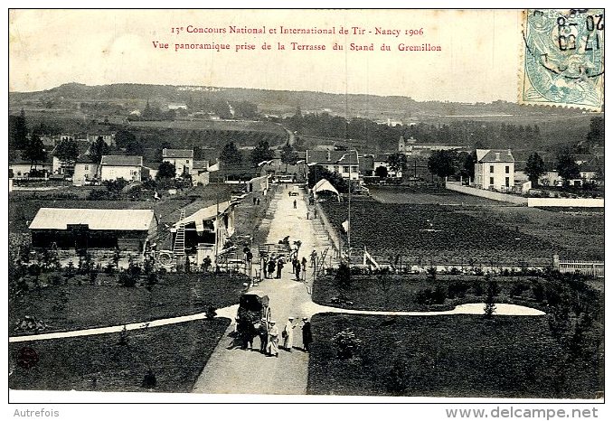 54  NANCY  -  VUE PANORAMIQUE PRISE DE LA TERRASSE DU STAND DU GREMILLON - Nancy