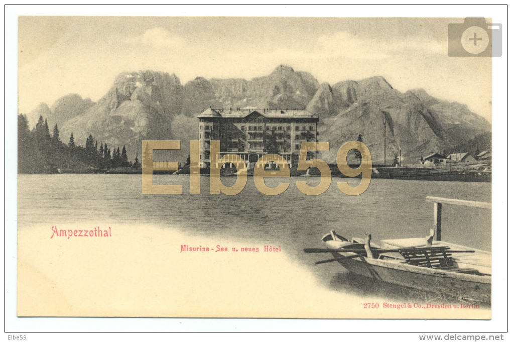 Misurina (BL), Lago E Nuovo Hotel, Nuova - Altri & Non Classificati