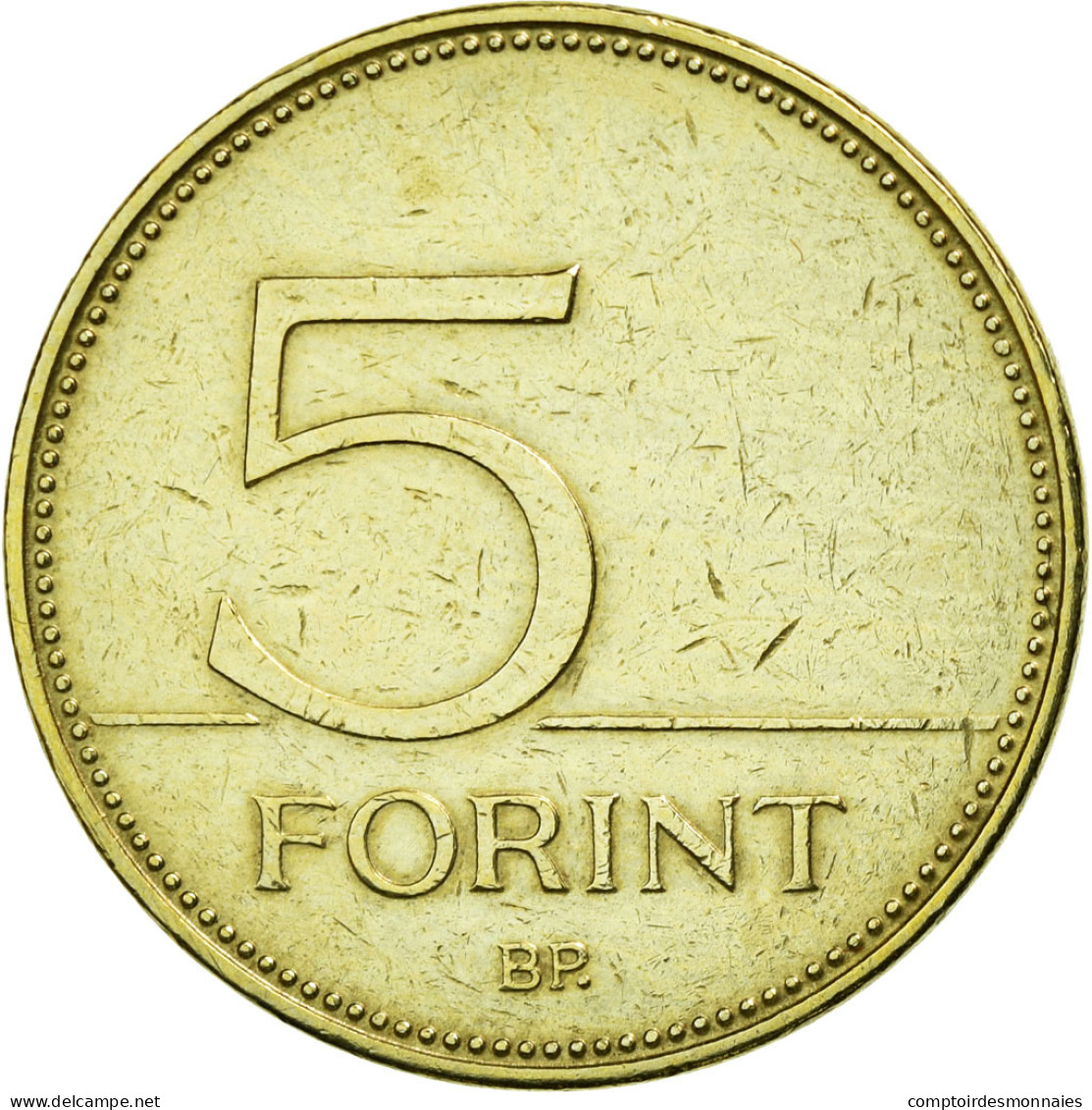 Monnaie, Hongrie, 5 Forint, 2000, Budapest, TTB, Nickel-brass, KM:694 - Hongrie