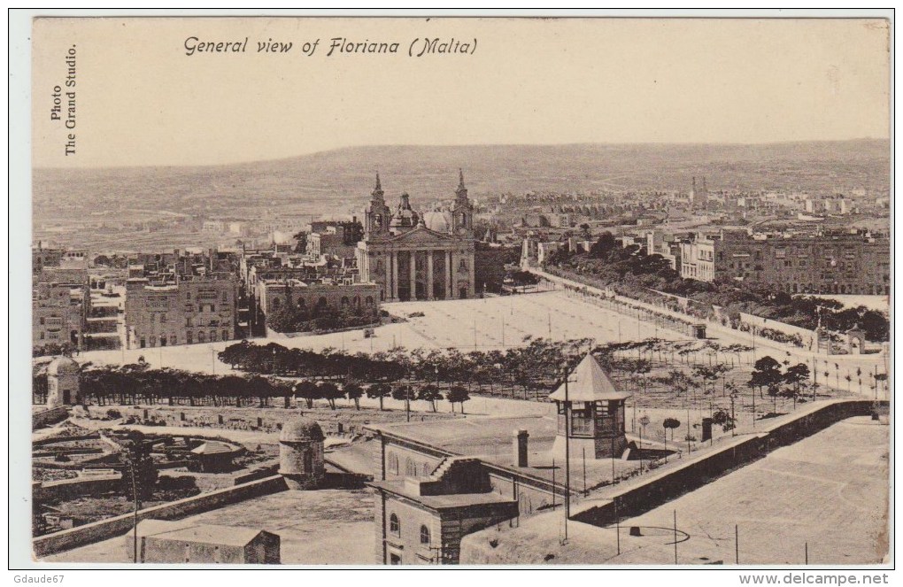 GENERAL VIEW OF FLORIANA (MALTA) - Malte