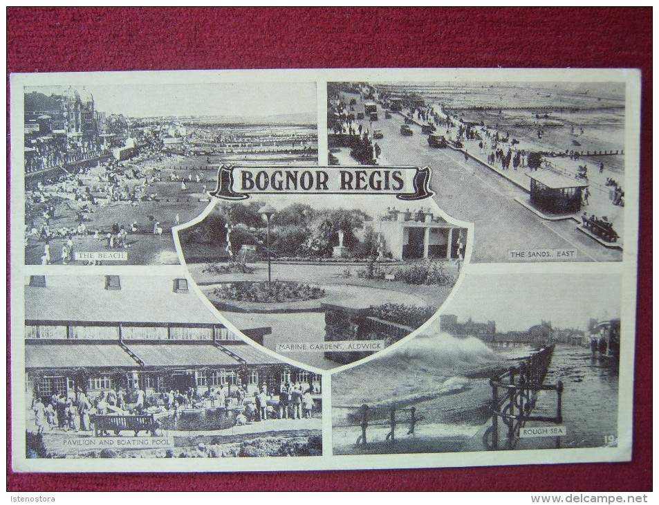 UK - ENGLAND / BOGNOR REGIS / PAVILION AND BOATING POOL / 1948 - Bognor Regis