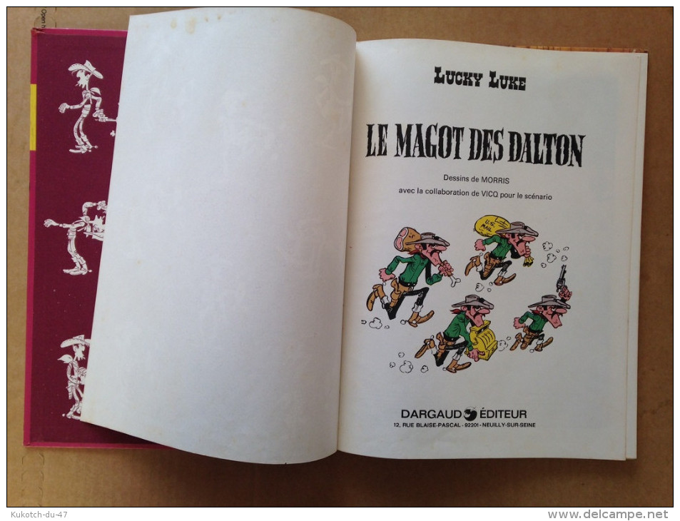 BD Lucky Luke - Le Magot Des Dalton - Morris (E.O.) - Lucky Luke