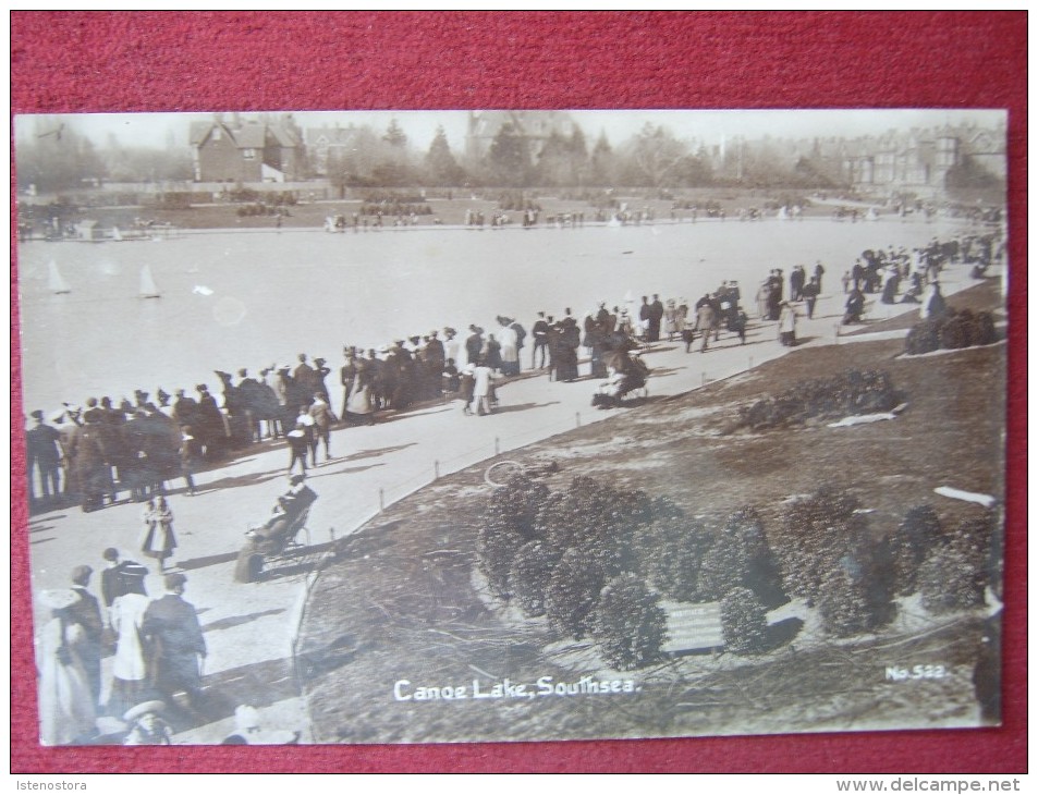 UK - ENGLAND / SOUTHSEA - CANOE LAKE / 1930 - Portsmouth