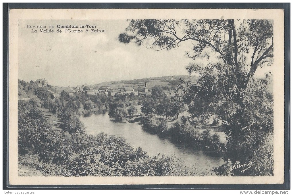 CPA BELGIQUE - Comblain-la-Tour, La Vallée De L'Ourthe à Fairon - Hamoir