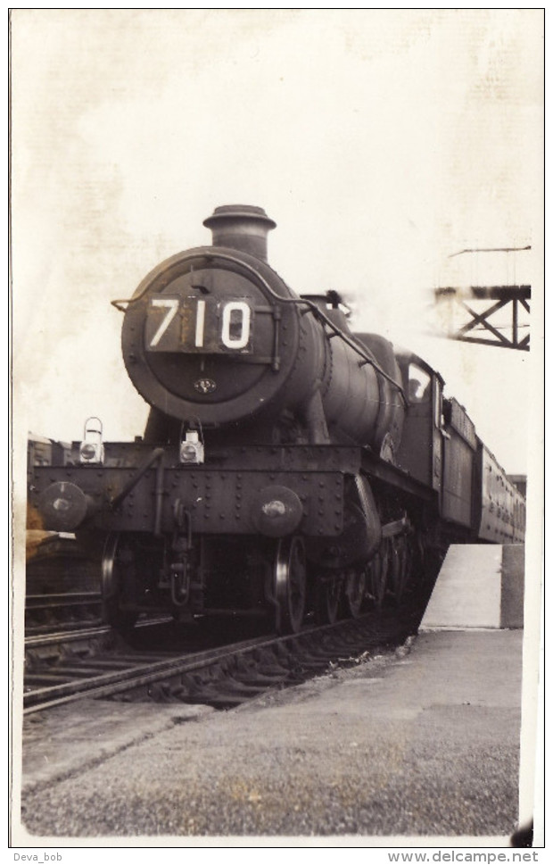 Railway Photo GWR 5914 Ripon Hall Great Western 4-6-0 Loco - Treni