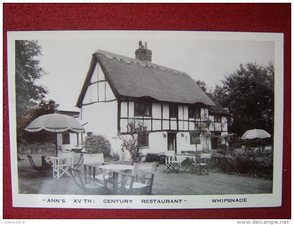 UK - ENGLAND / WHIPSNADE - "ANN'S XVTH CENTURY RESTAURANT / 1969 - Autres & Non Classés