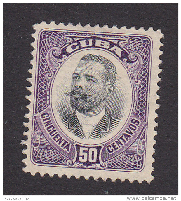 Cuba, Scott #245, Mint No Gum, Maj Gen Antonio Maceo, Issued 1910 - Ungebraucht