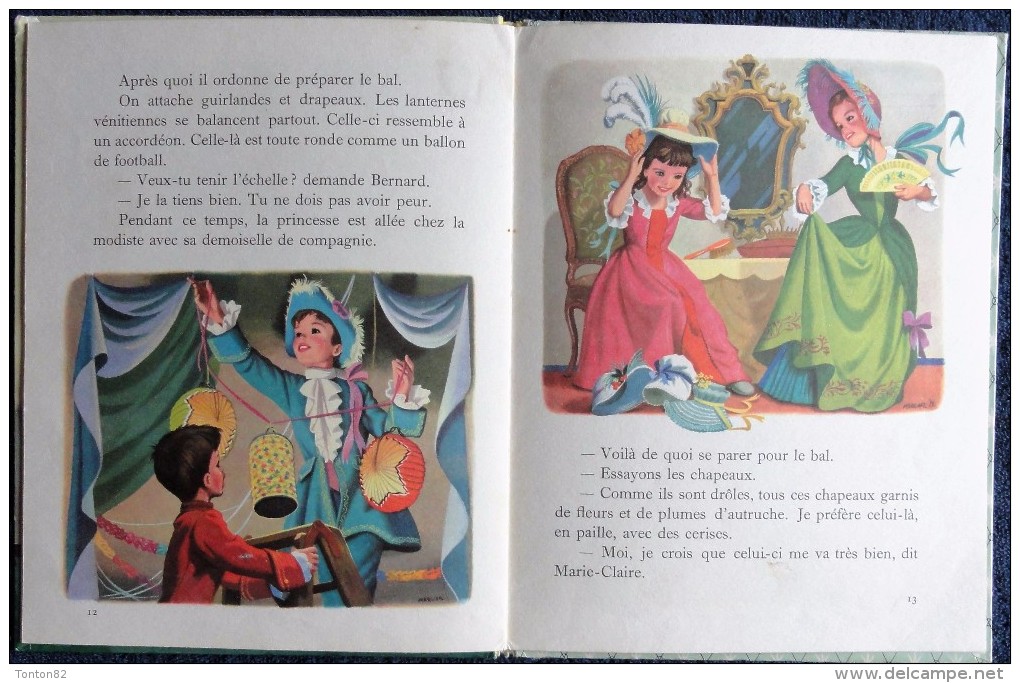 G. Delahaye / M. Marlier - Martine Fait Du Théâtre - Collection   " Farandole " - Casterman - ( 1959 ) . - Martine