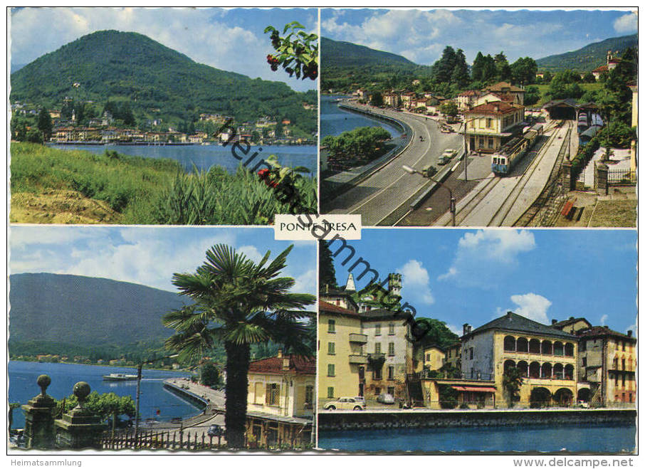 Ponte Tresa - AK Grossformat - Gel. 1968 - Tresa