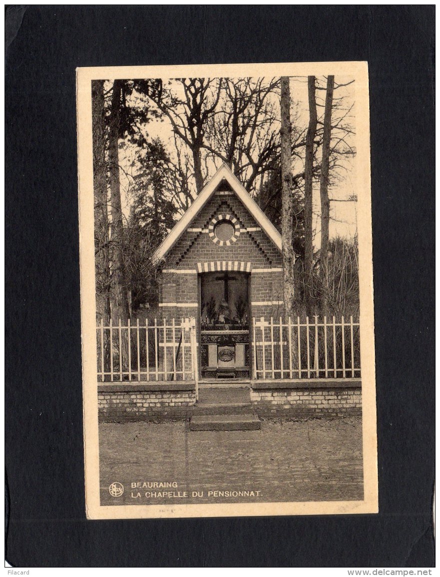 63864    Belgio,  Beauraing,  La  Chapelle Du Pensionnat,  VG  1933 - Beauraing
