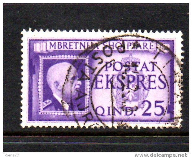 SS3066 - ALBANIA 1940 , Espressi N. 271 Usato - Albania
