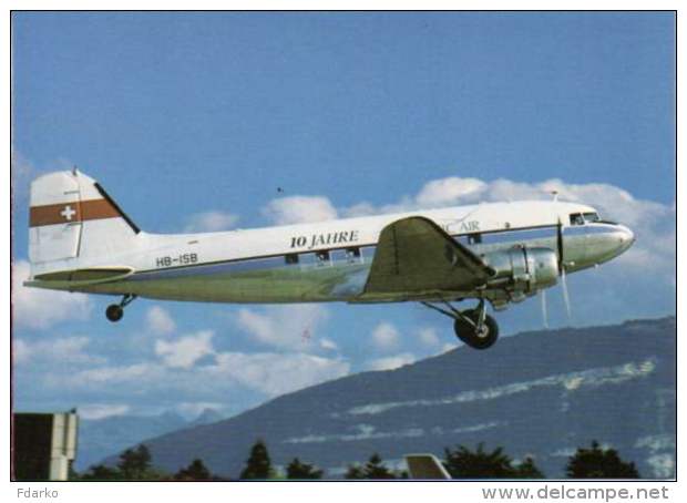 DC3 Classic Air  DC 3 HB-ISB Airplane  DC-3 - 1946-....: Era Moderna