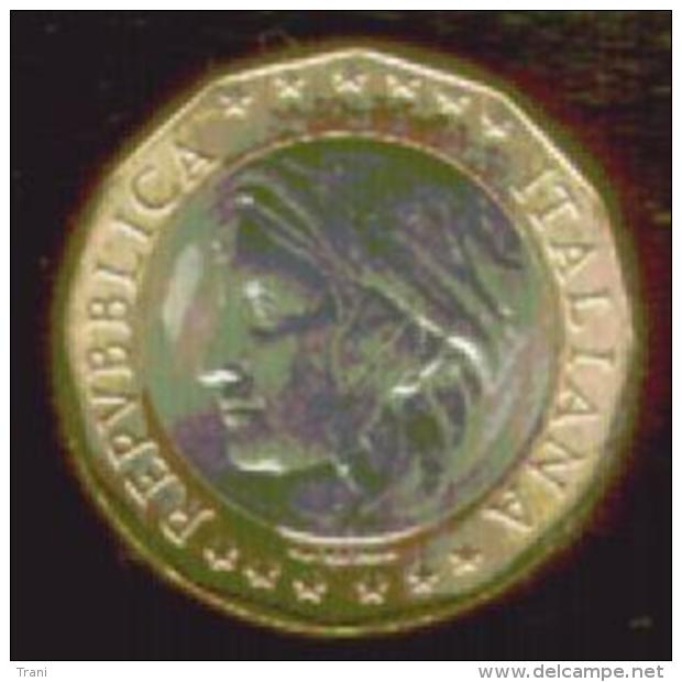 MILLE  LIRE - BIMETALLICA ITALIA TURRITA I TIPO -  Anno 1997 - 1 000 Liras