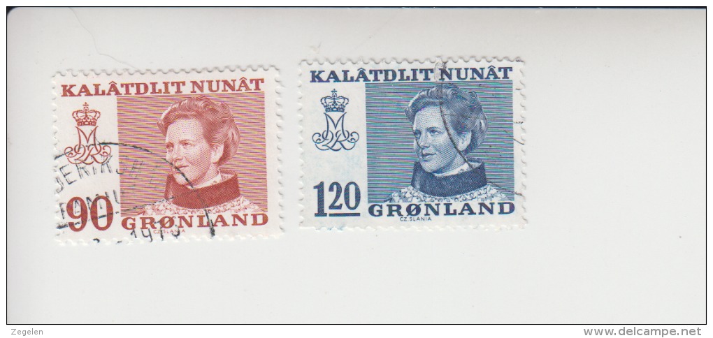 Groenland Michel-cataloog 90/91 Gestempeld - Otros & Sin Clasificación