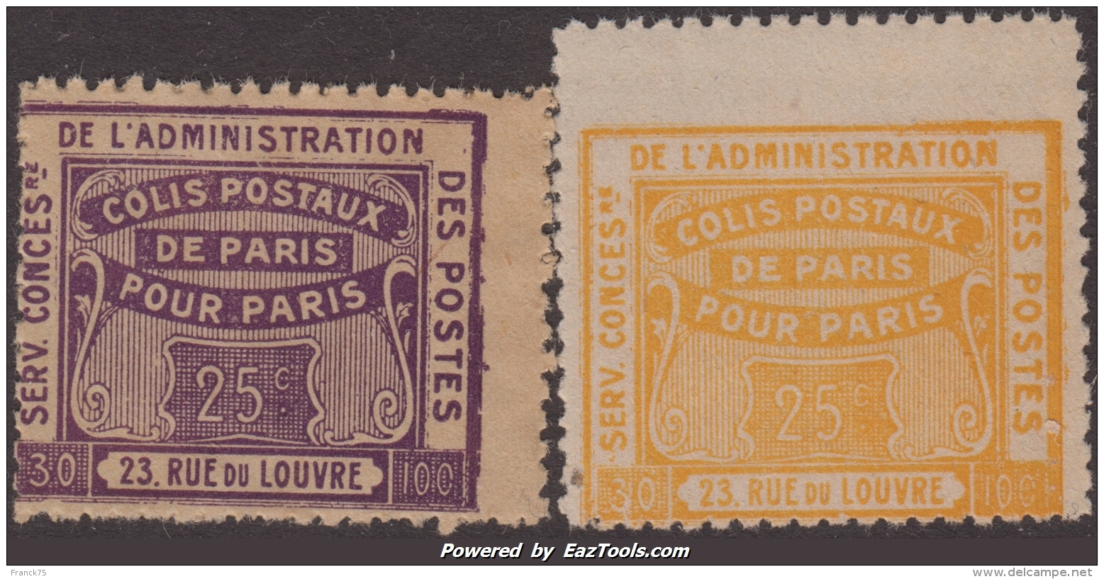 Colis Postaux  Dallay N° 49 Neuf ** Et 50 Neuf *  TB (cote +30&euro; ) - Nuevos