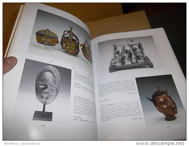 IMPORTANT TRIBAL ART CATALOGUE SOTHEBY'S DU 2 JUILLET 1990 LONDRES - Schone Kunsten