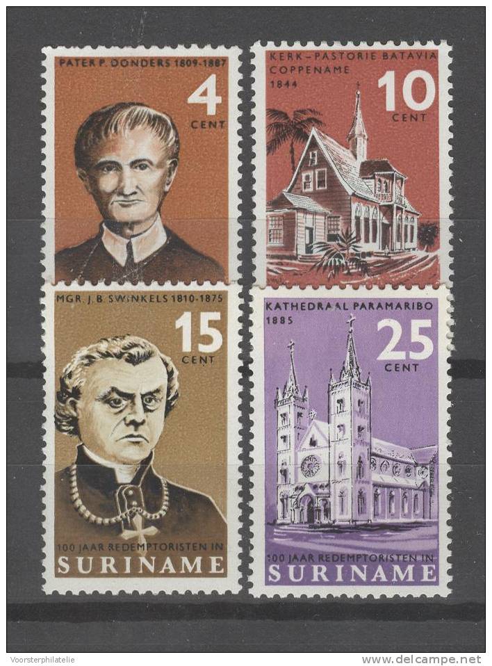 SURINAME 1966 NVPH 449-52 - Surinam ... - 1975