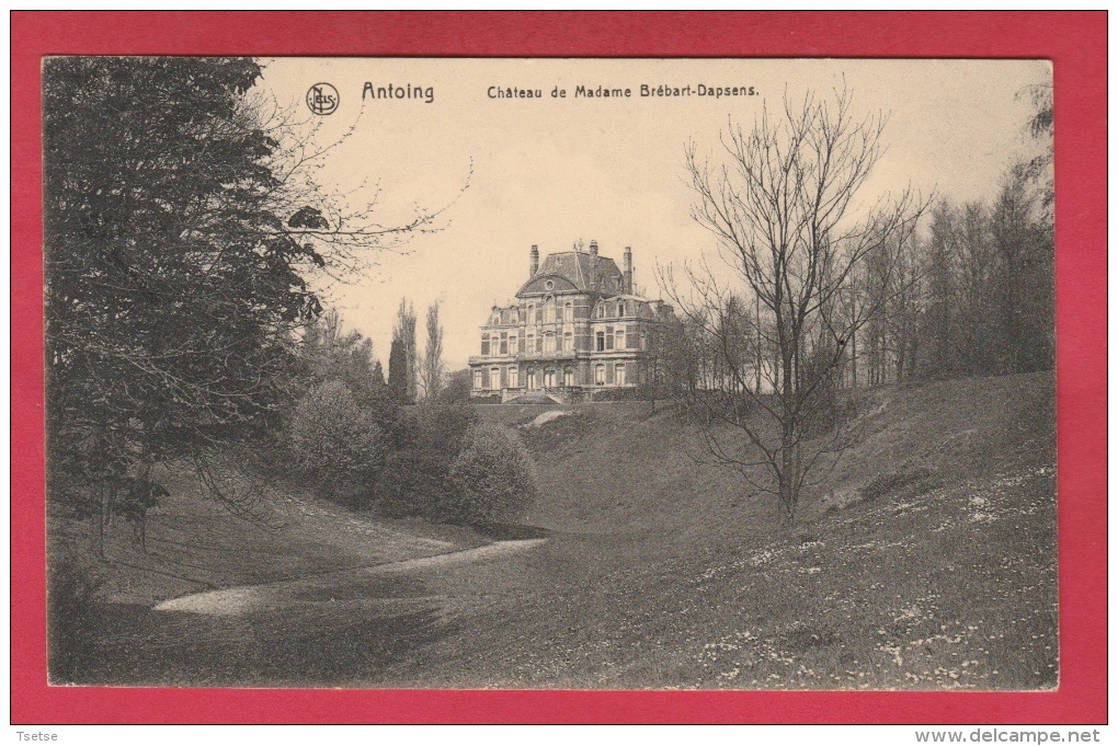 Antoing - Château De Madame Brébart-Dapsens  - 1913 ( Voir Verso ) - Antoing