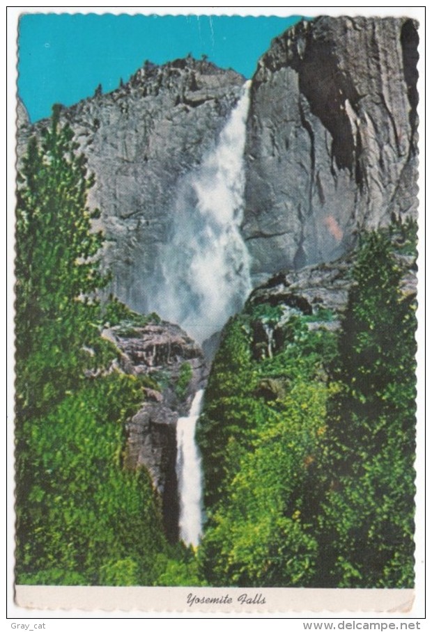 Yosemite Falls, National Park, California, 1978 Used Postcard [18900] - Yosemite