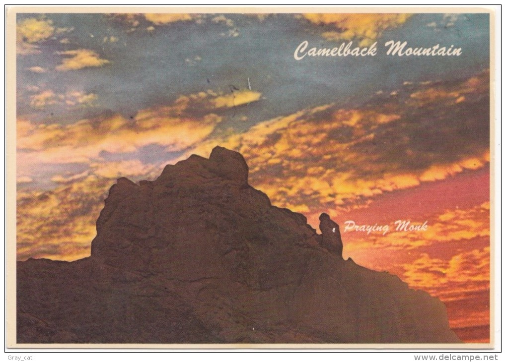 The Praying Monk, Camelback Mountain, Phoenix, Arizona, Unused Postcard [18913] - Phoenix