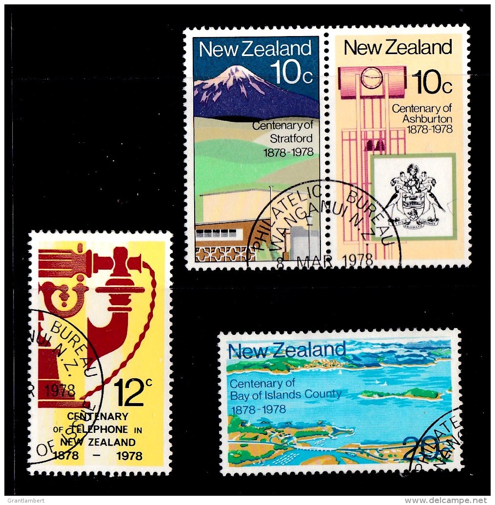 New Zealand 1978 Anniversaries Set Of 4 Used - Used Stamps