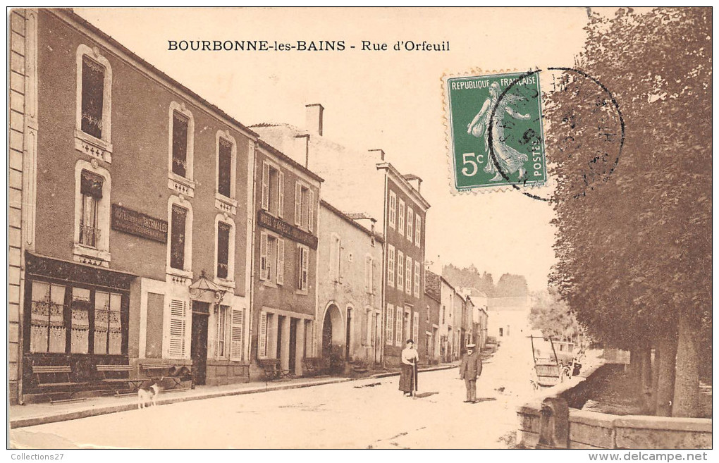 52-BOURBONNE-LES-BAINS- RUE D'ORFEUIL - Bourbonne Les Bains